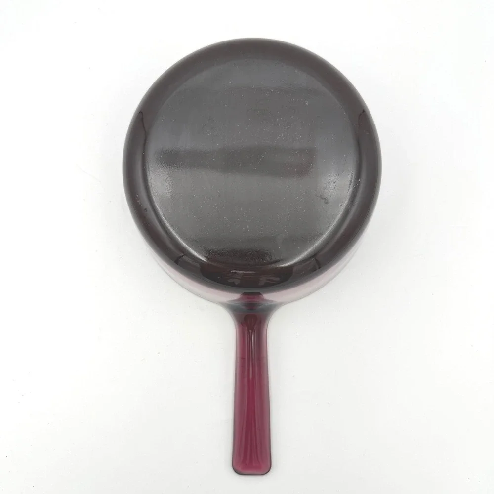Corning Visions Saucepan 1.5L Cranberry Glass V-1.5-B Pot with Lid